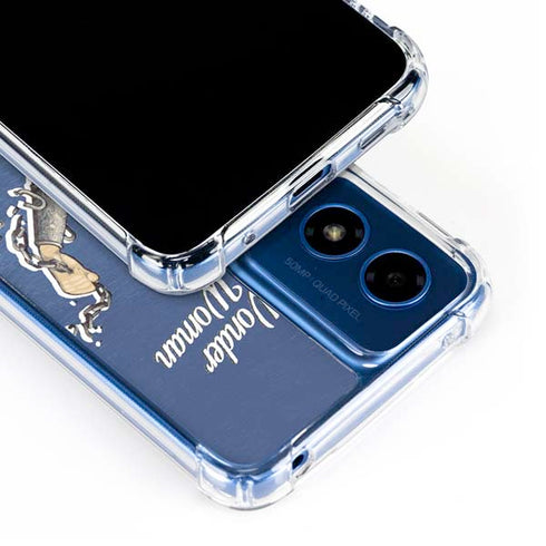 DC Comics Bombshells Wonder Woman Bombshell Moto G 5G (2024) Clear Case